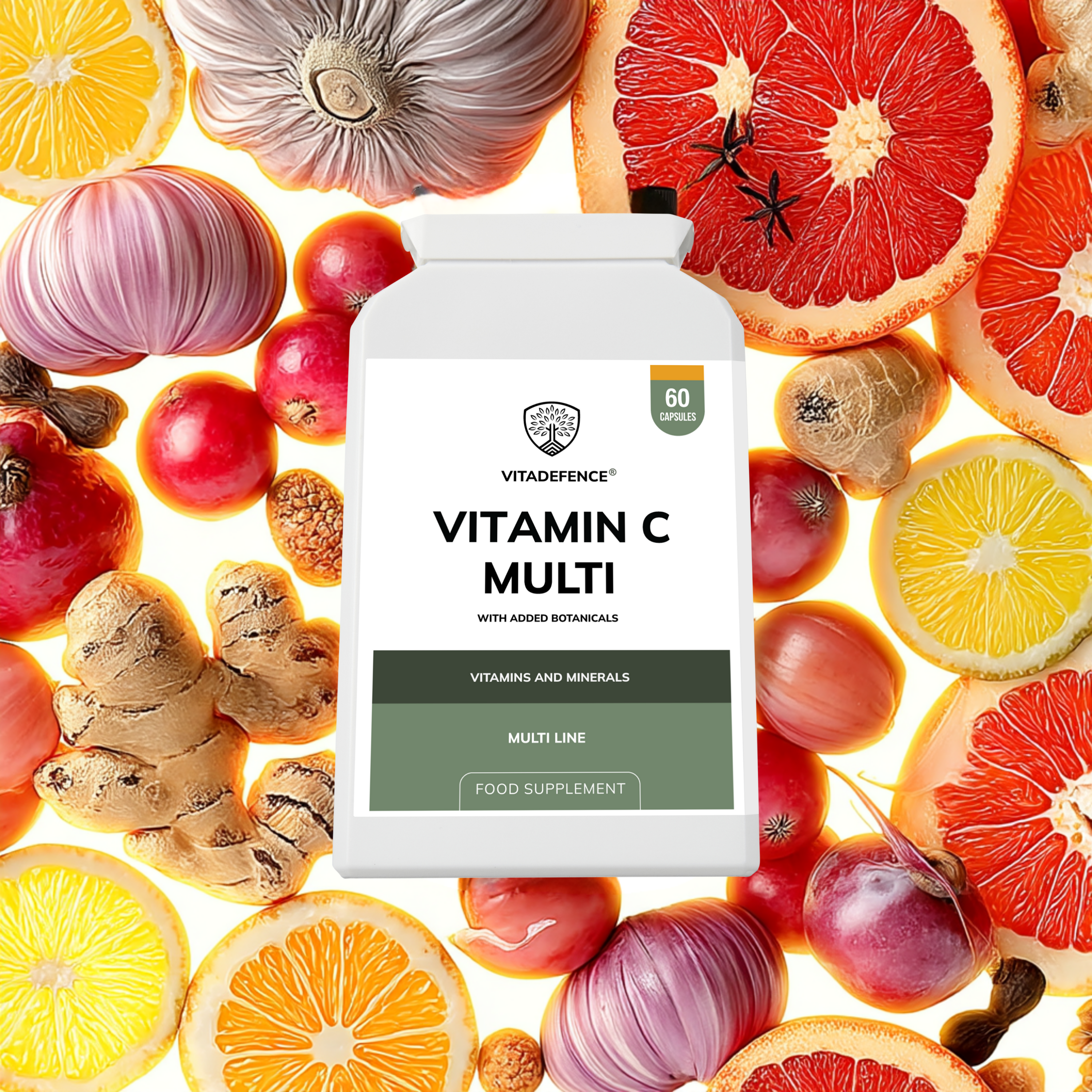 Why Choose Vitadefence Vitamin C Multi with 19 Added Botanicals?