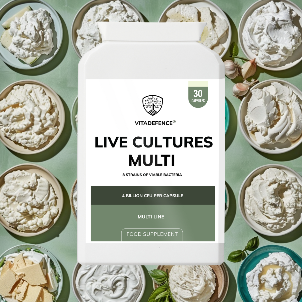 Why Choose Vitadefence® Live Cultures Multi?