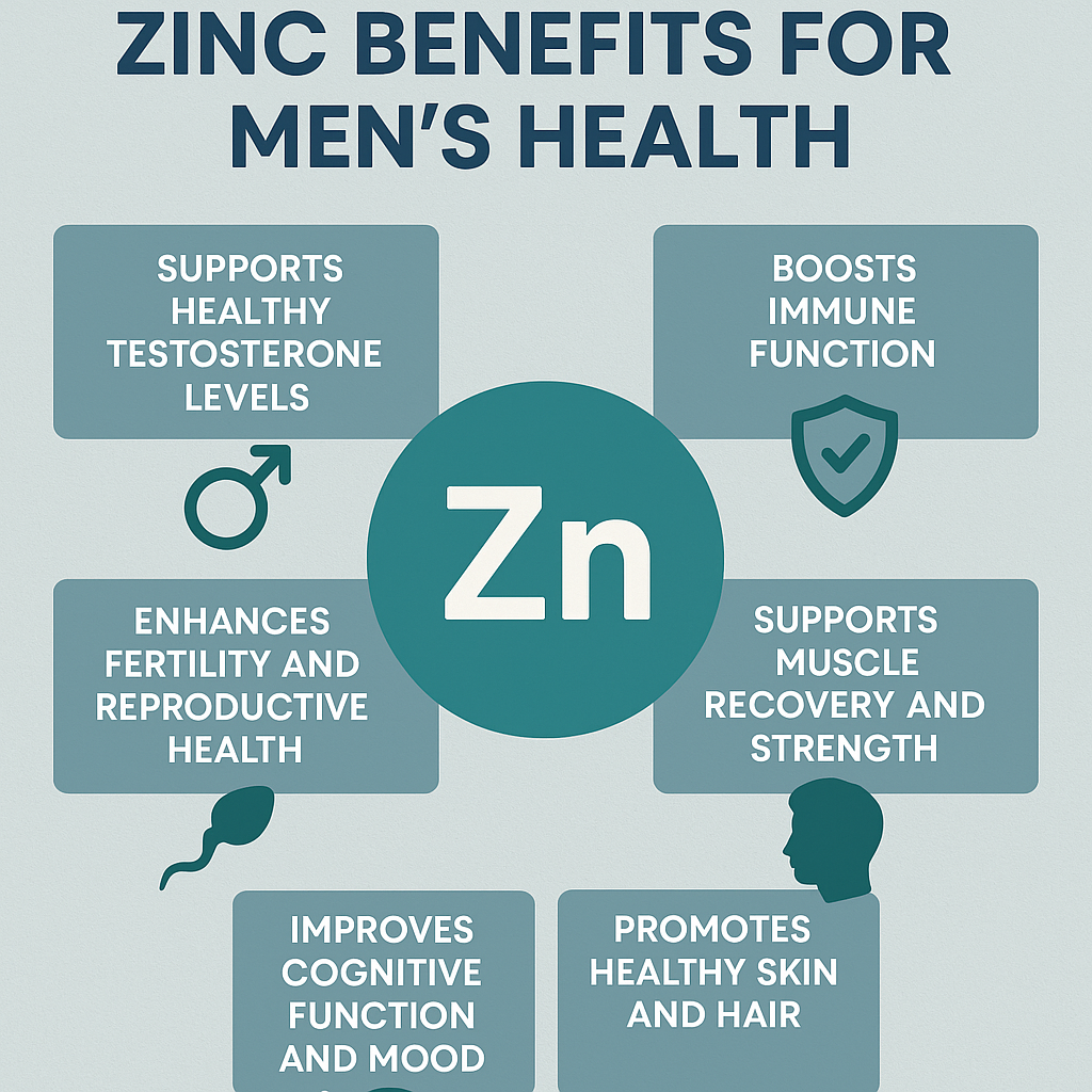 Zinc Benefits for Men’s Health: