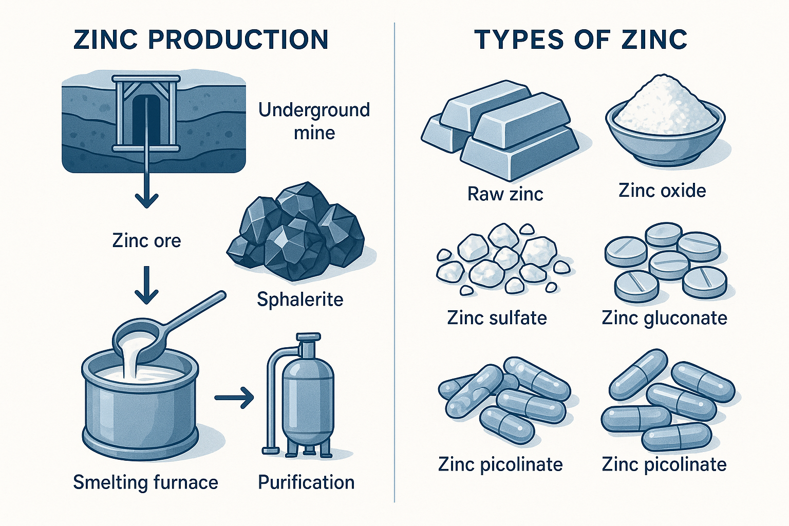 How Is Zinc Made? How Do You Get It? And What Kind of Zinc Do You Have?
