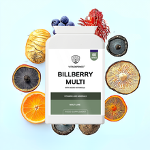 Vitadefence® Bilberry Multi | With Pine Bark, Lutein, Zinc, Selenium & Vitamins – 60 Capsules