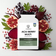 Vitadefence® Acai Berry Multi | With Vitamin B6, Zinc, Biotin & Botanicals – 100 Capsules