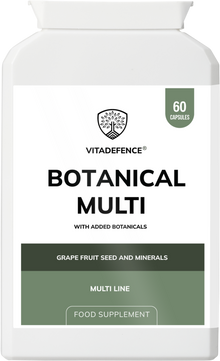 Vitadefence® Botanical Multi | With Grapefruit Seed, Zinc & Minerals – 60 Capsules