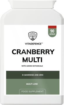 Vitadefence® Cranberry Multi | With D-Mannose, Zinc & Botanicals – 90 Vegan Capsules