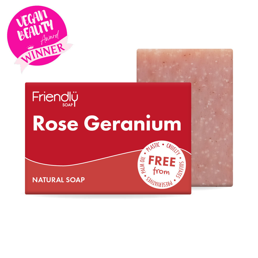 Rose Geranium Natural Soap