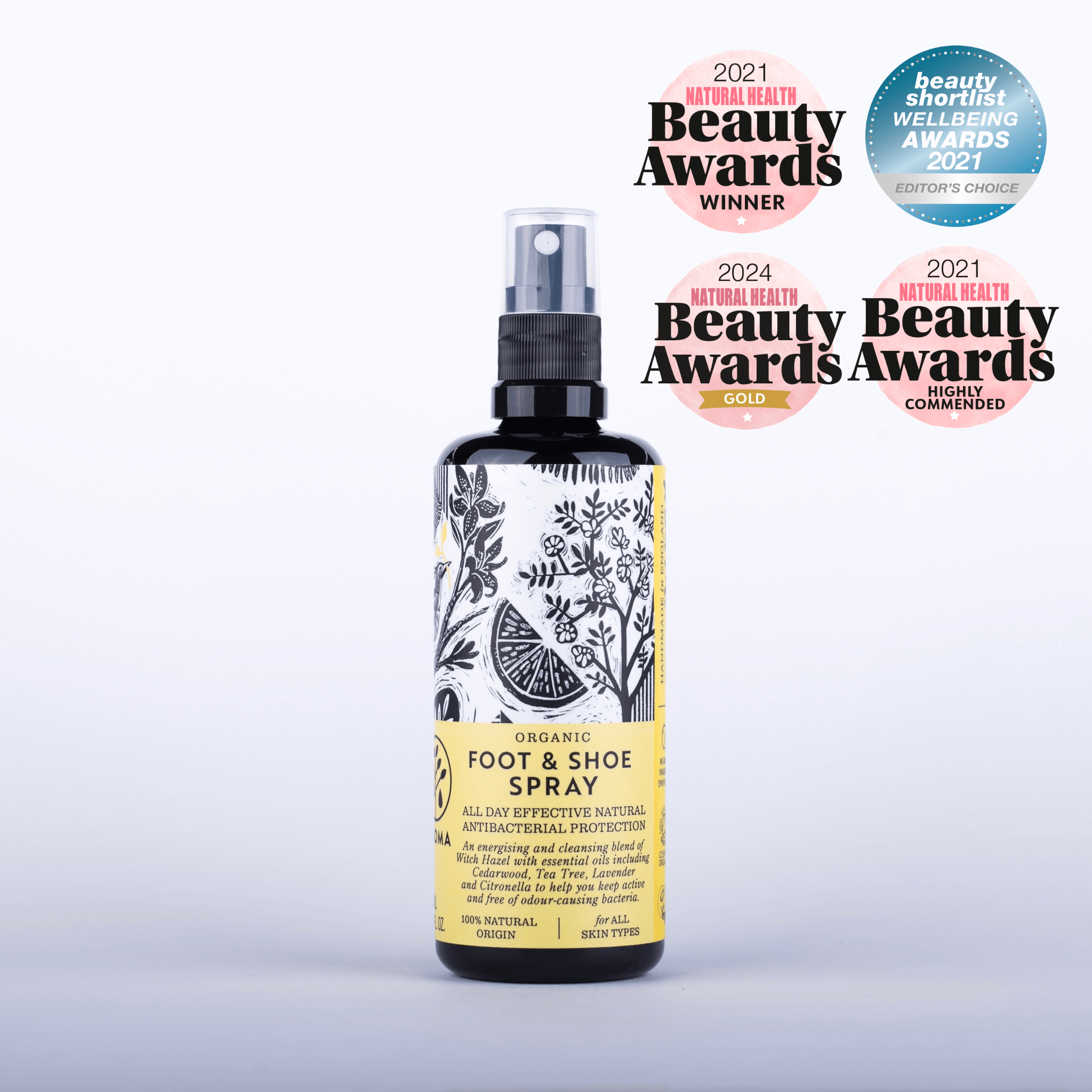 Organic Foot and Shoe Spray