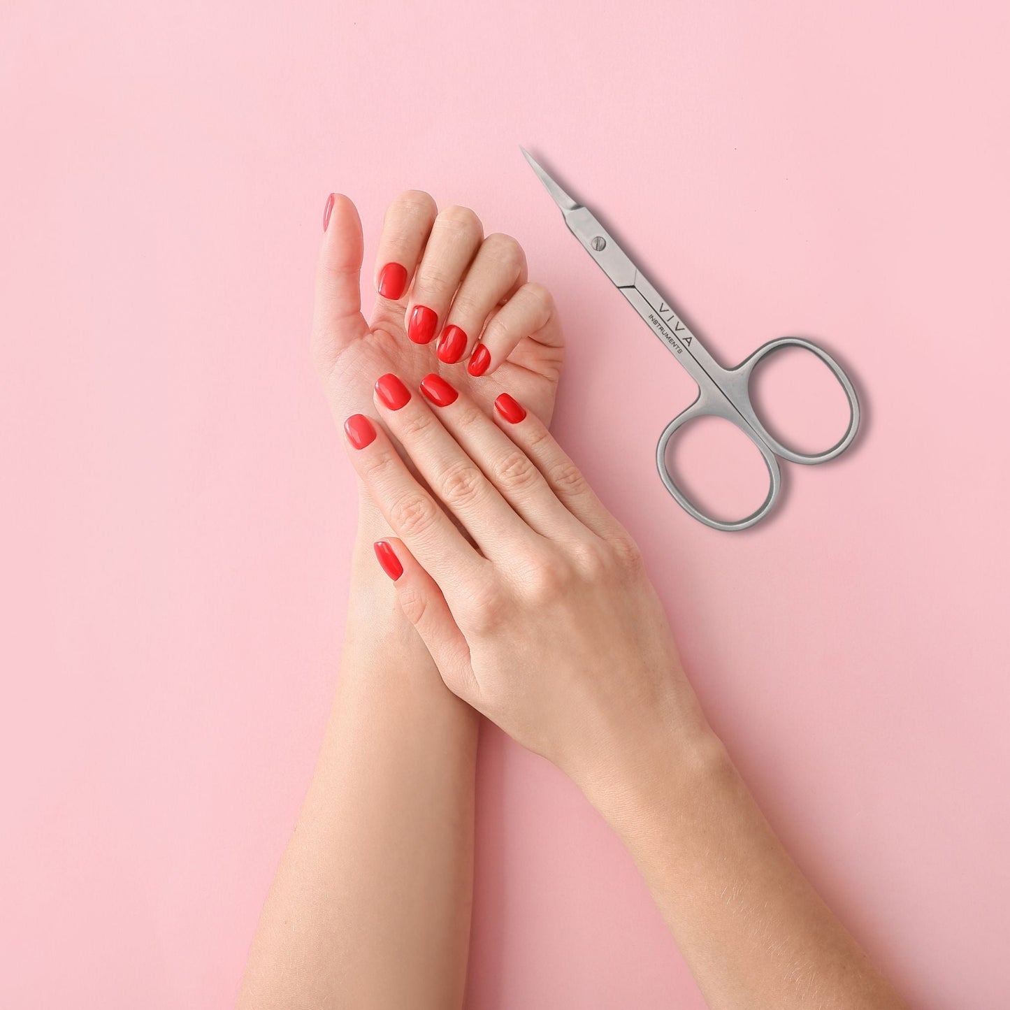 Cuticle Nail Scissors - 9.5cm Slightly Curved
