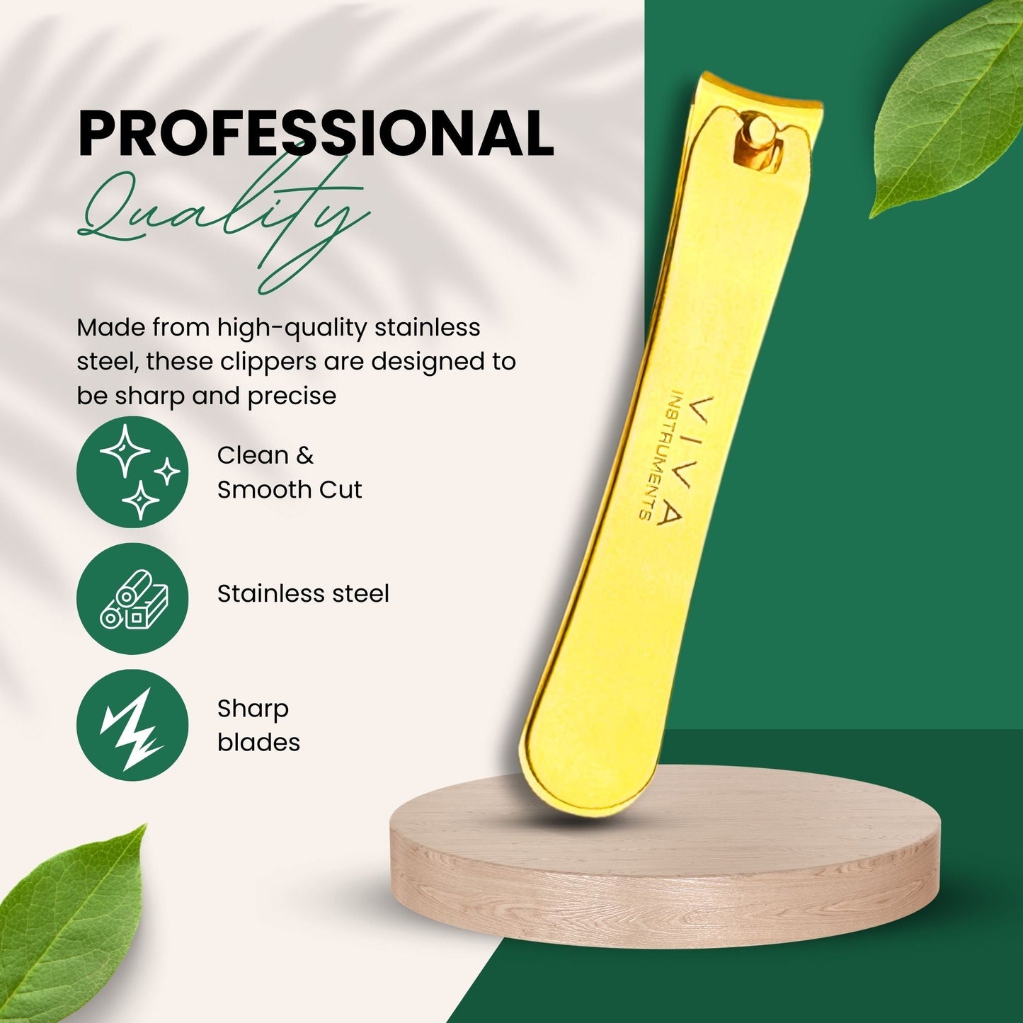 Nail Cutter - Large/Gold