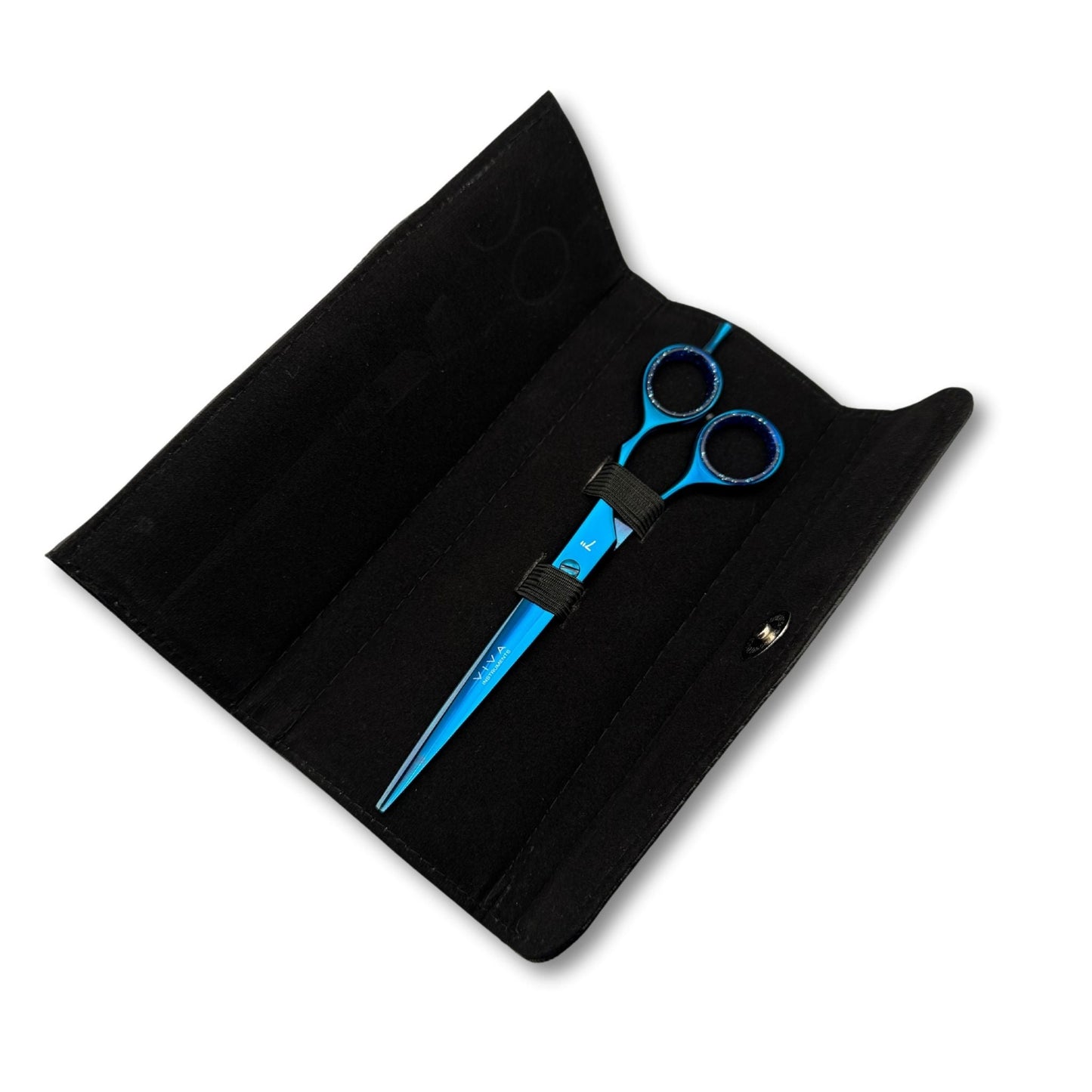 Barber Hairdressing Scissors 7'' Inch - Blue