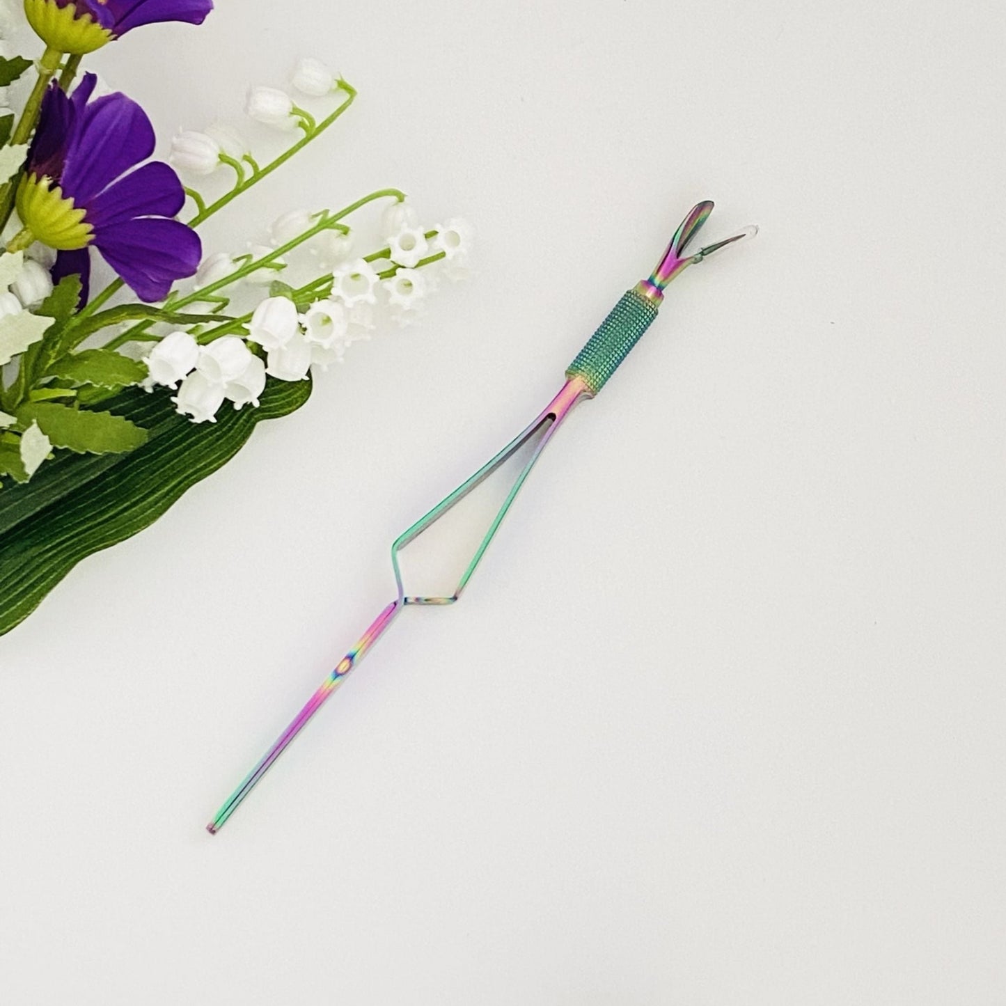 Nail Pinching Tweezer Multifunction Tool - Titanium