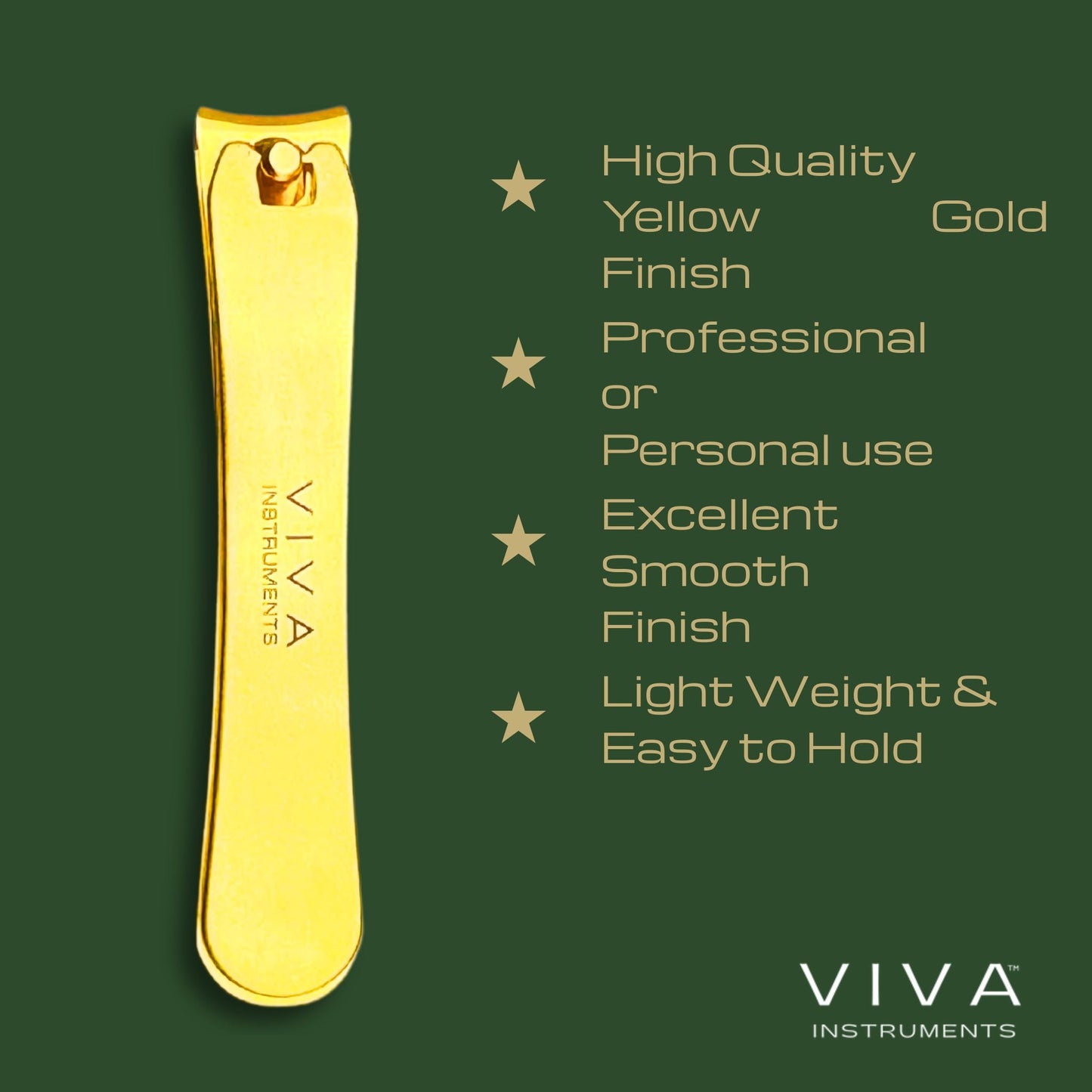 Nail Cutter - Large/Gold