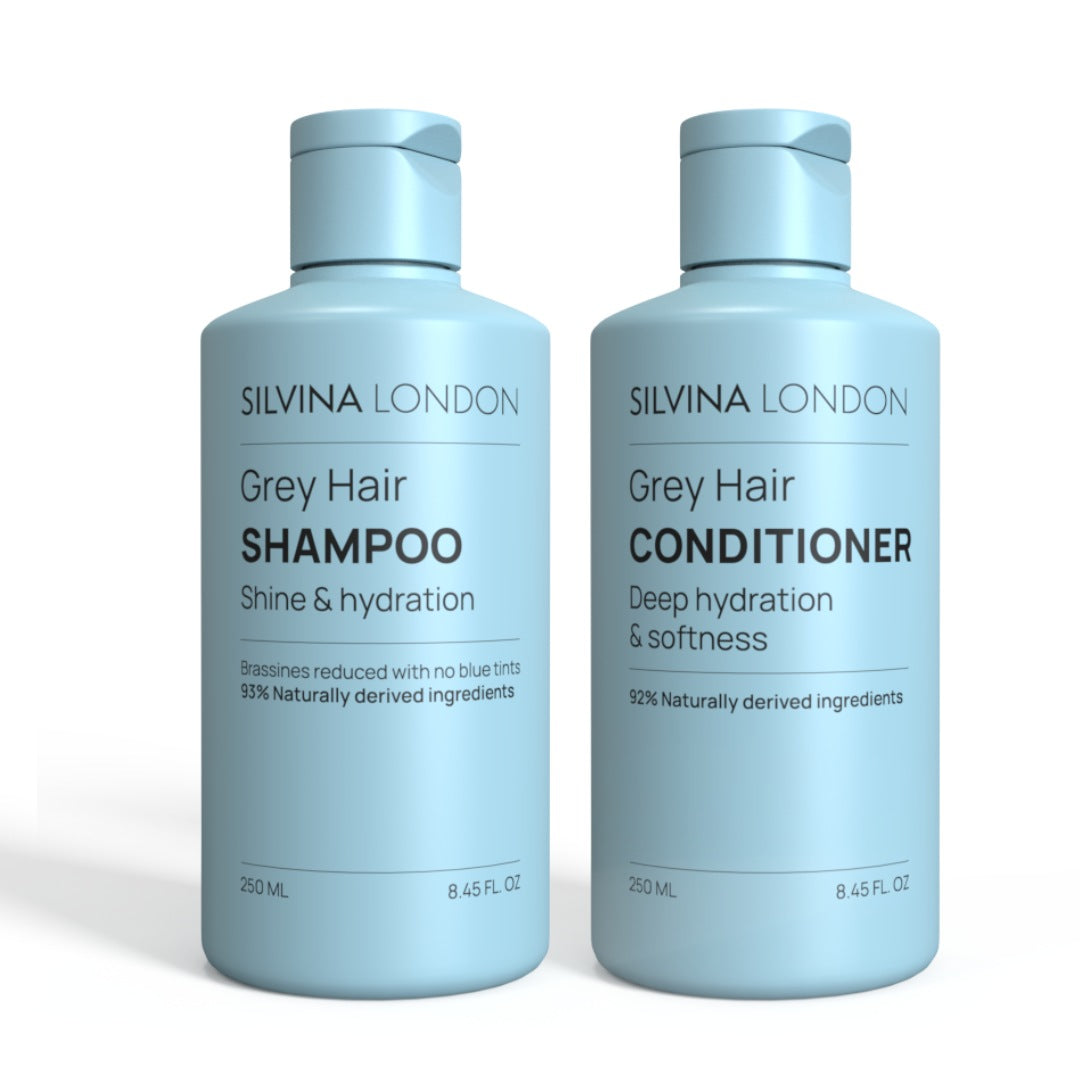 The GREY HAIR GLOW DUO – Shampoo + Conditioner