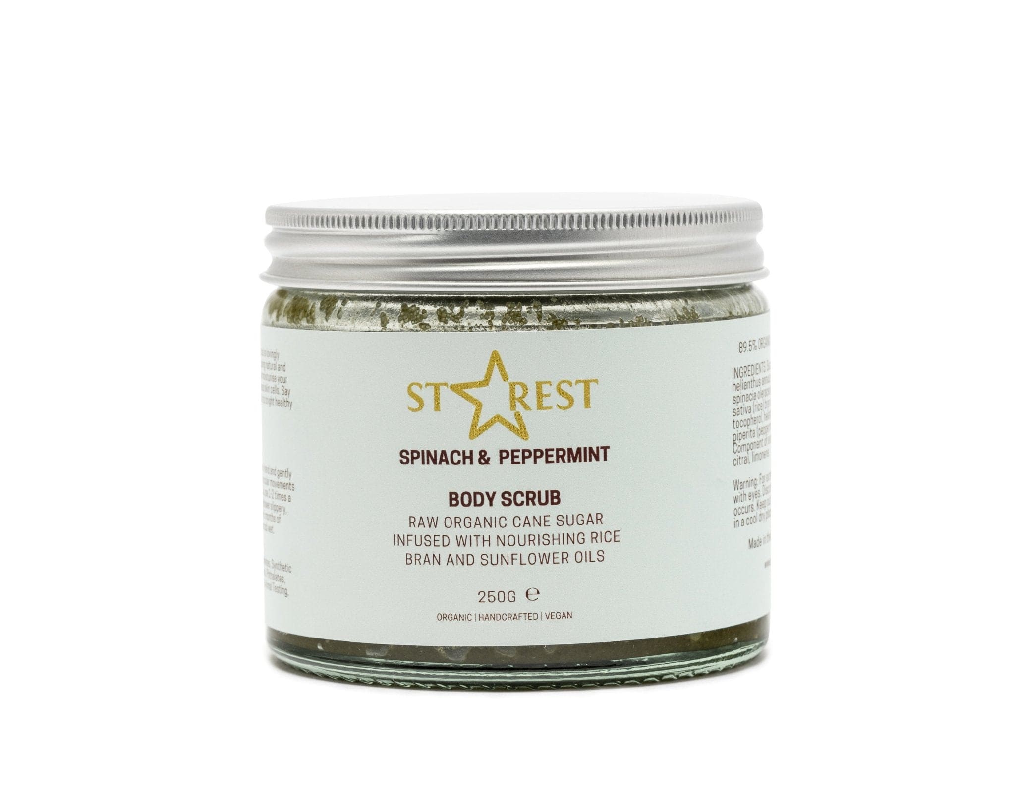 Spinach and Peppermint Body Scrub