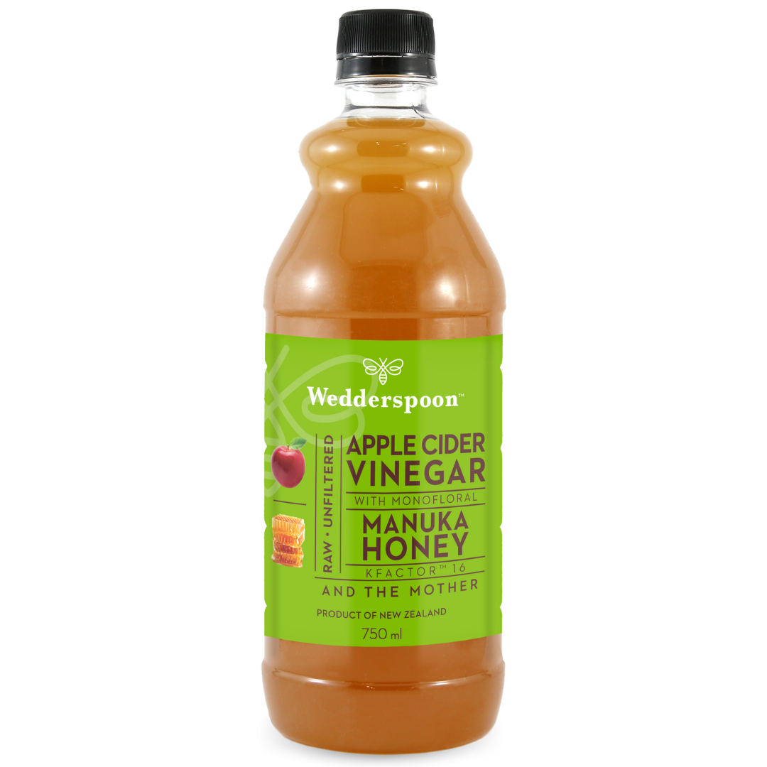 Wedderspoon Apple Cider Vinegar with Manuka Honey 750ml