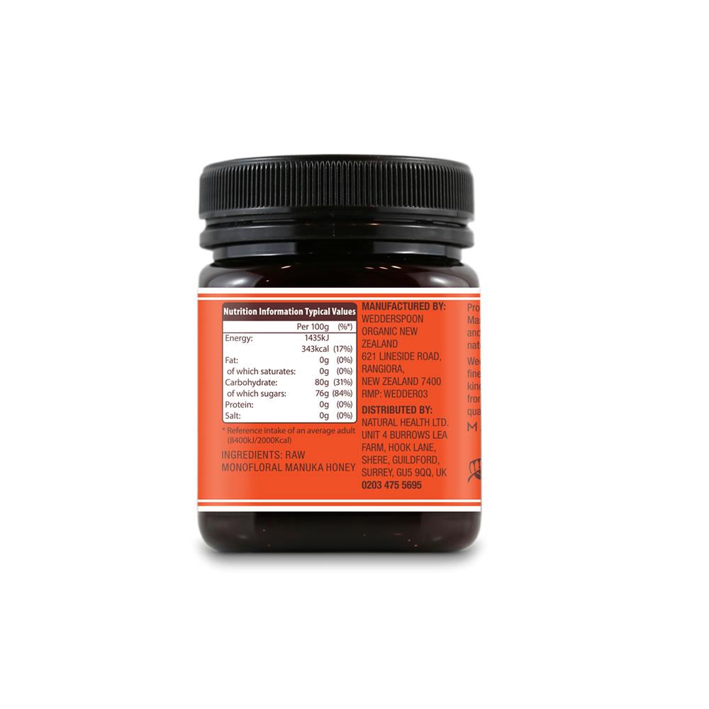 Wedderspoon RAW Manuka Honey KFactor 16+ 250g