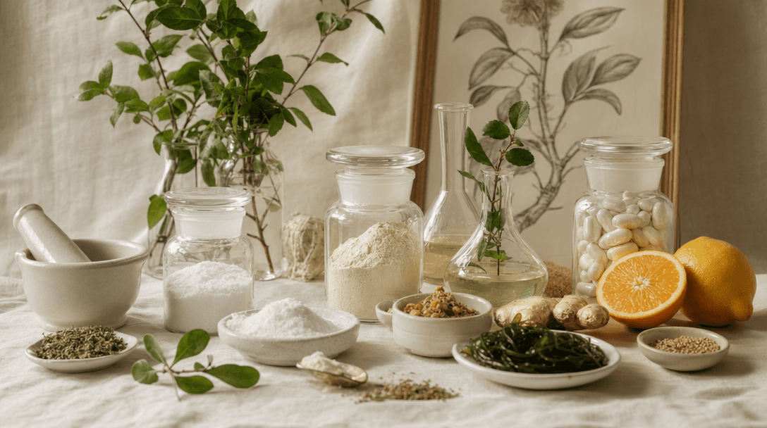 The Glow Stack: MSM, Vitamin C, and Marine Collagen for Skin