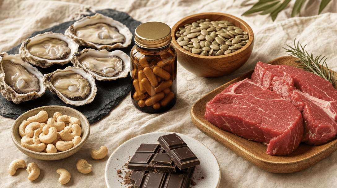Zinc and Men's Health: Testosterone, Prostate, and Immune Function Explained