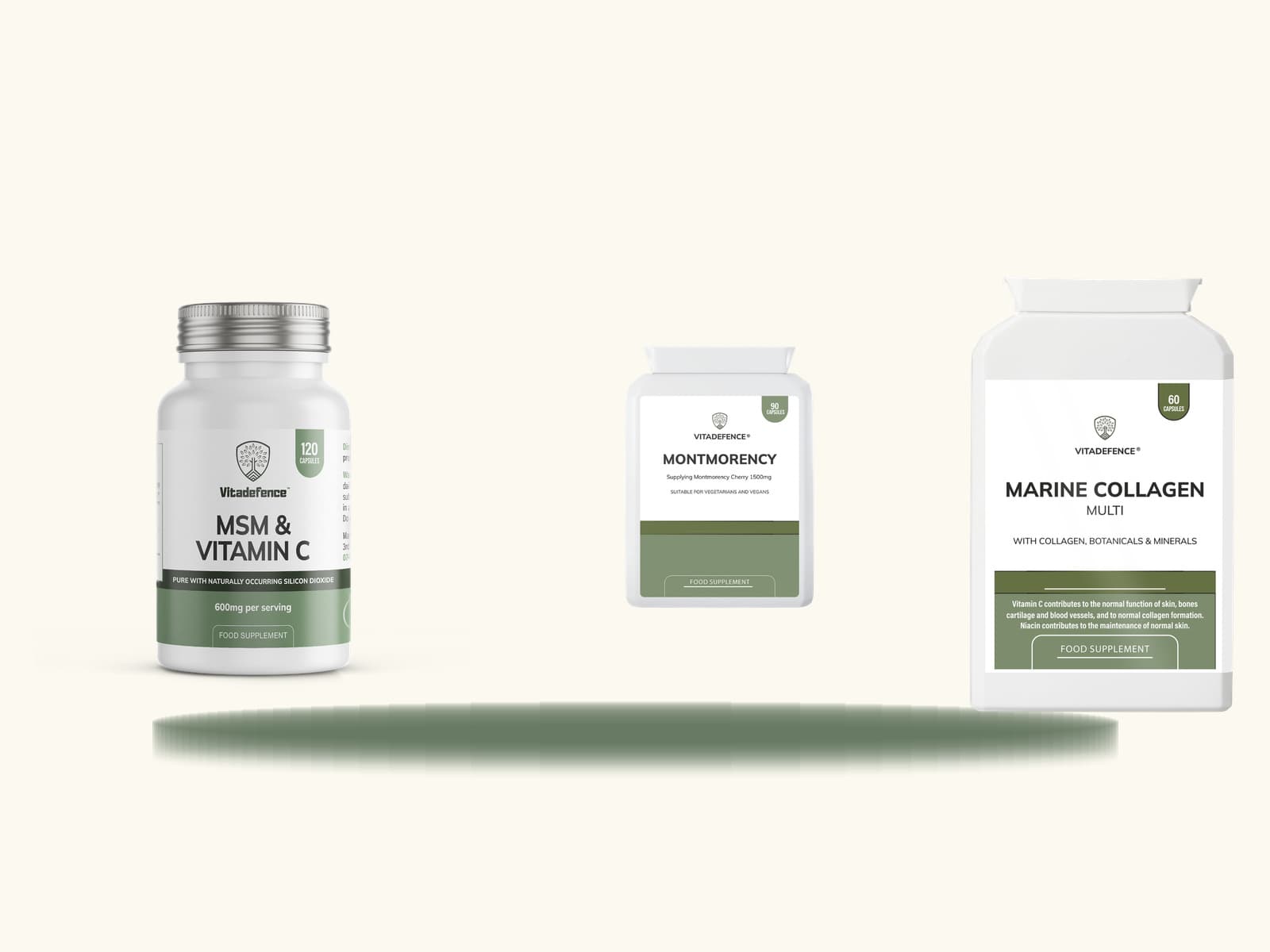 Joint Support — MSM + Vitamin C, Montmorency Cherry, Marine Collagen Multi