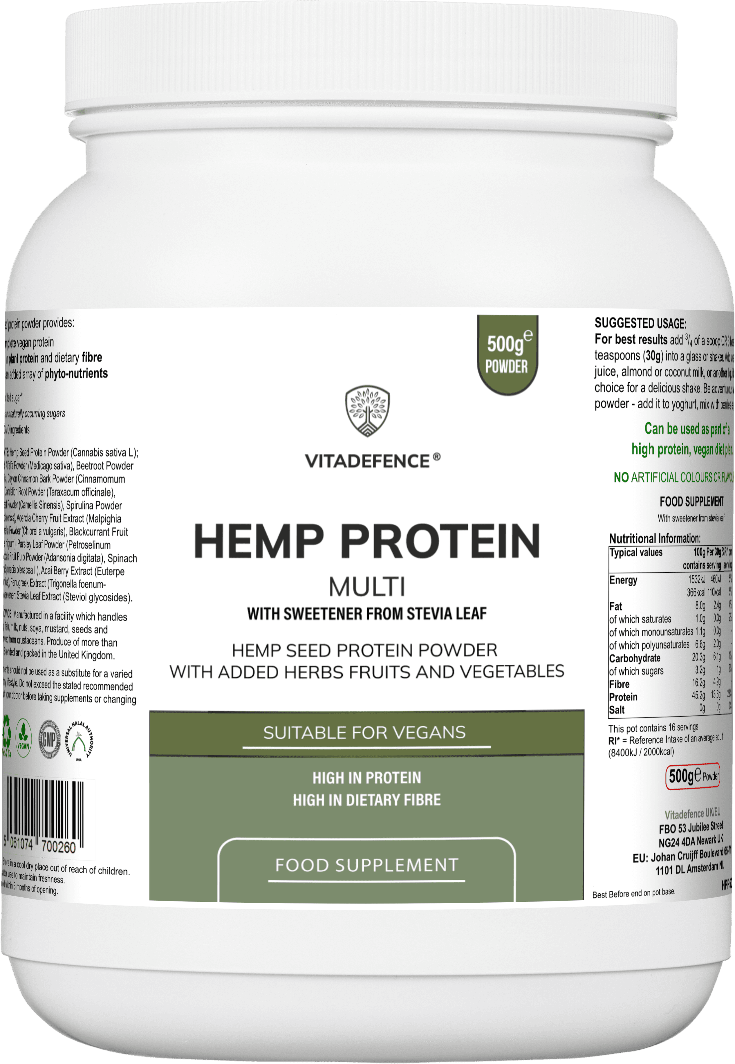 Hemp Protein Multi
