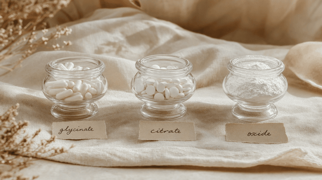Magnesium Glycinate vs Citrate vs Oxide: Bioavailability