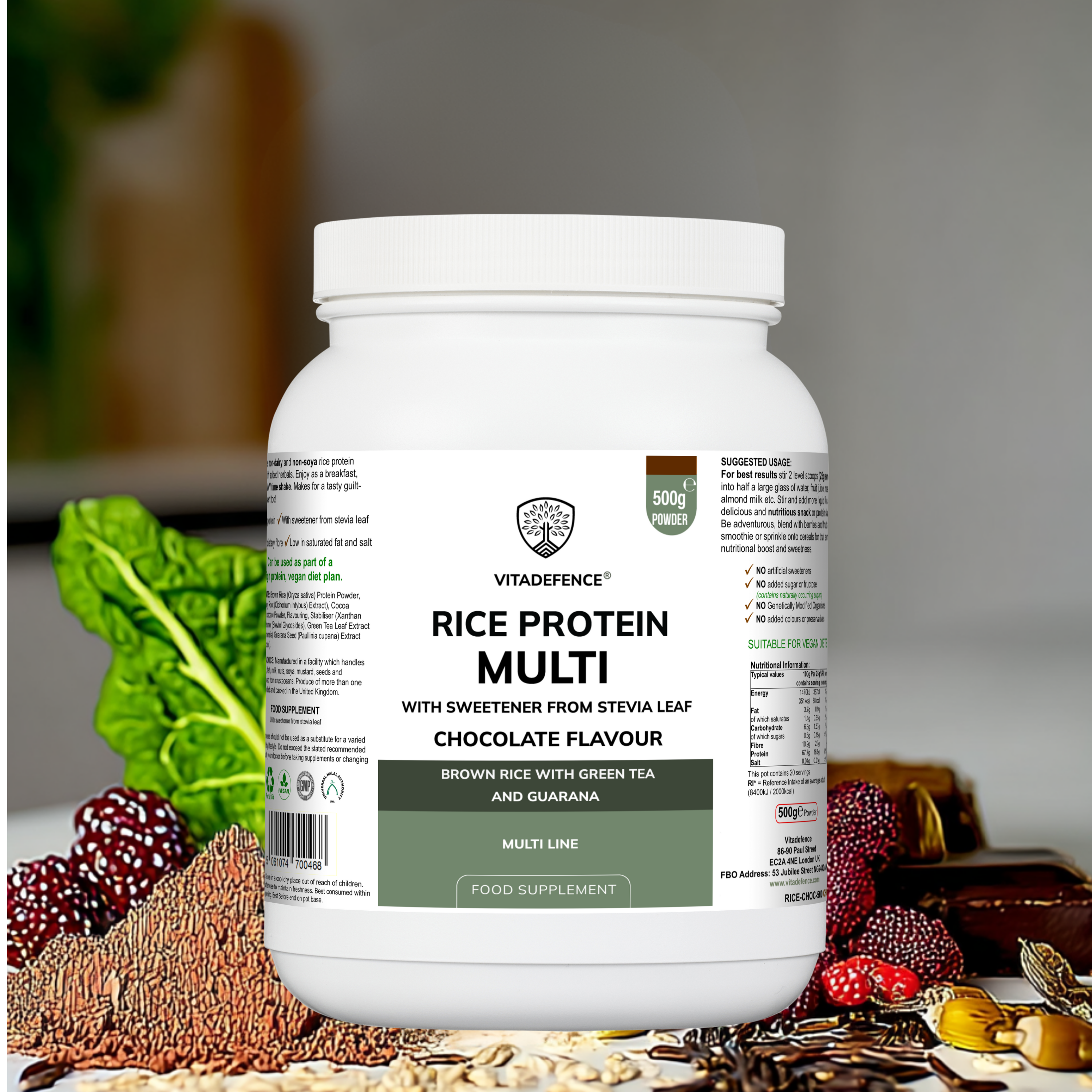 Why Choose Vitadefence Rice Protein Multi?