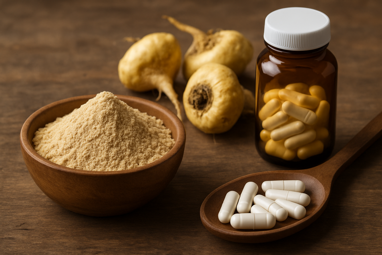 Maca Root and L-Arginine: Natural Energy and Vitality Boost