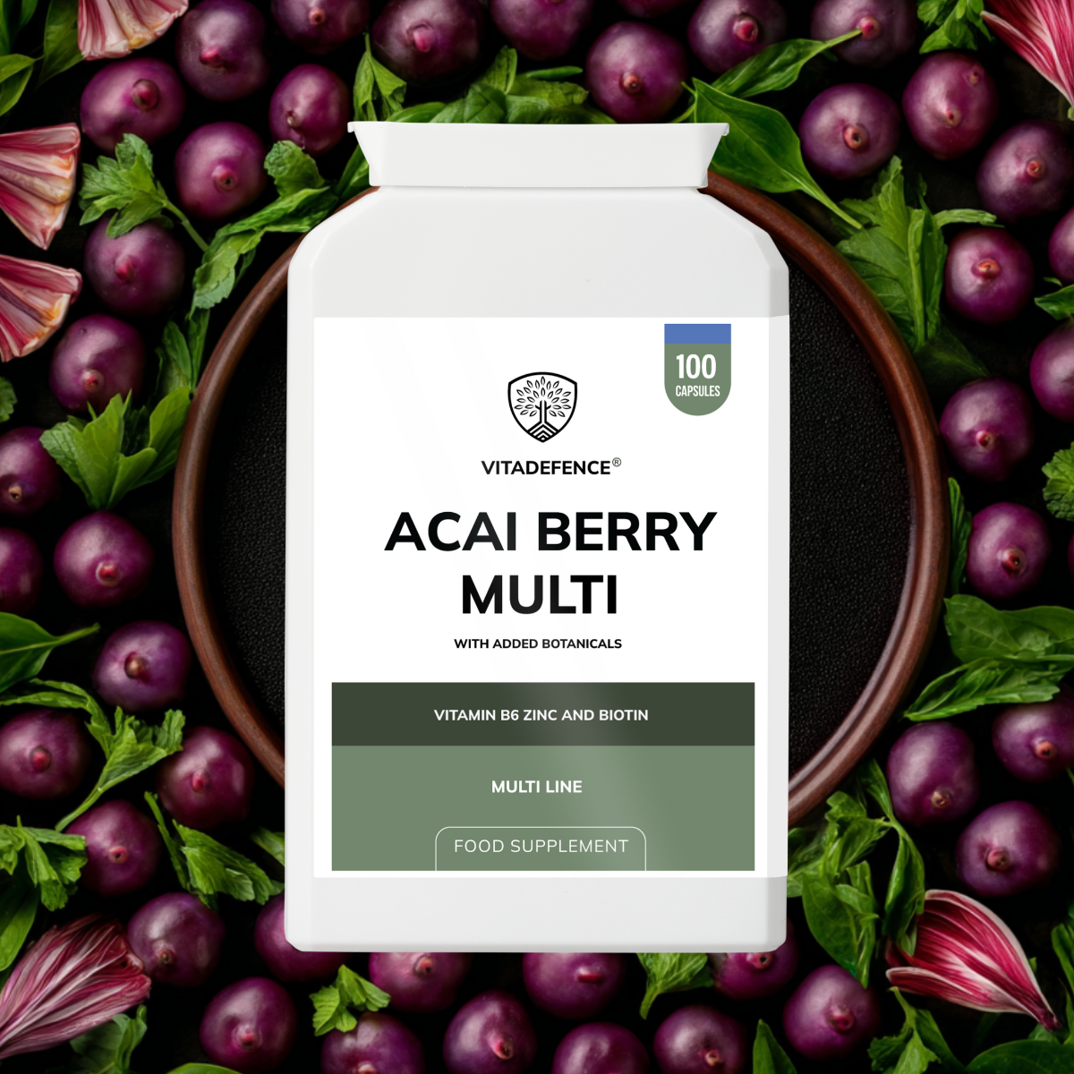 Why Choose Vitadefence® Acai Berry Multi?