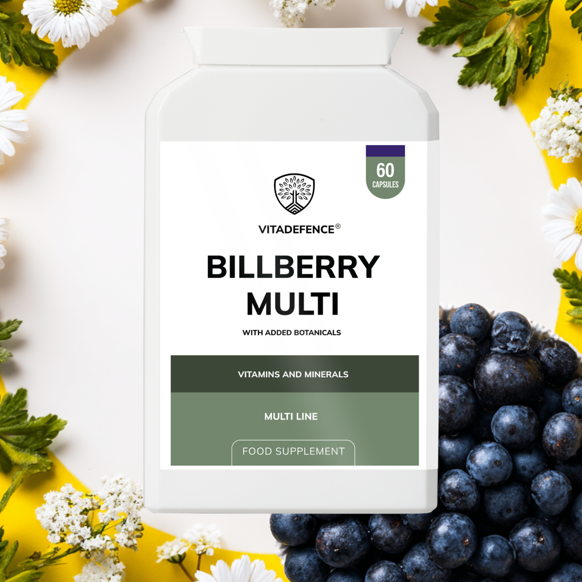 Why Choose Vitadefence® Bilberry Multi?