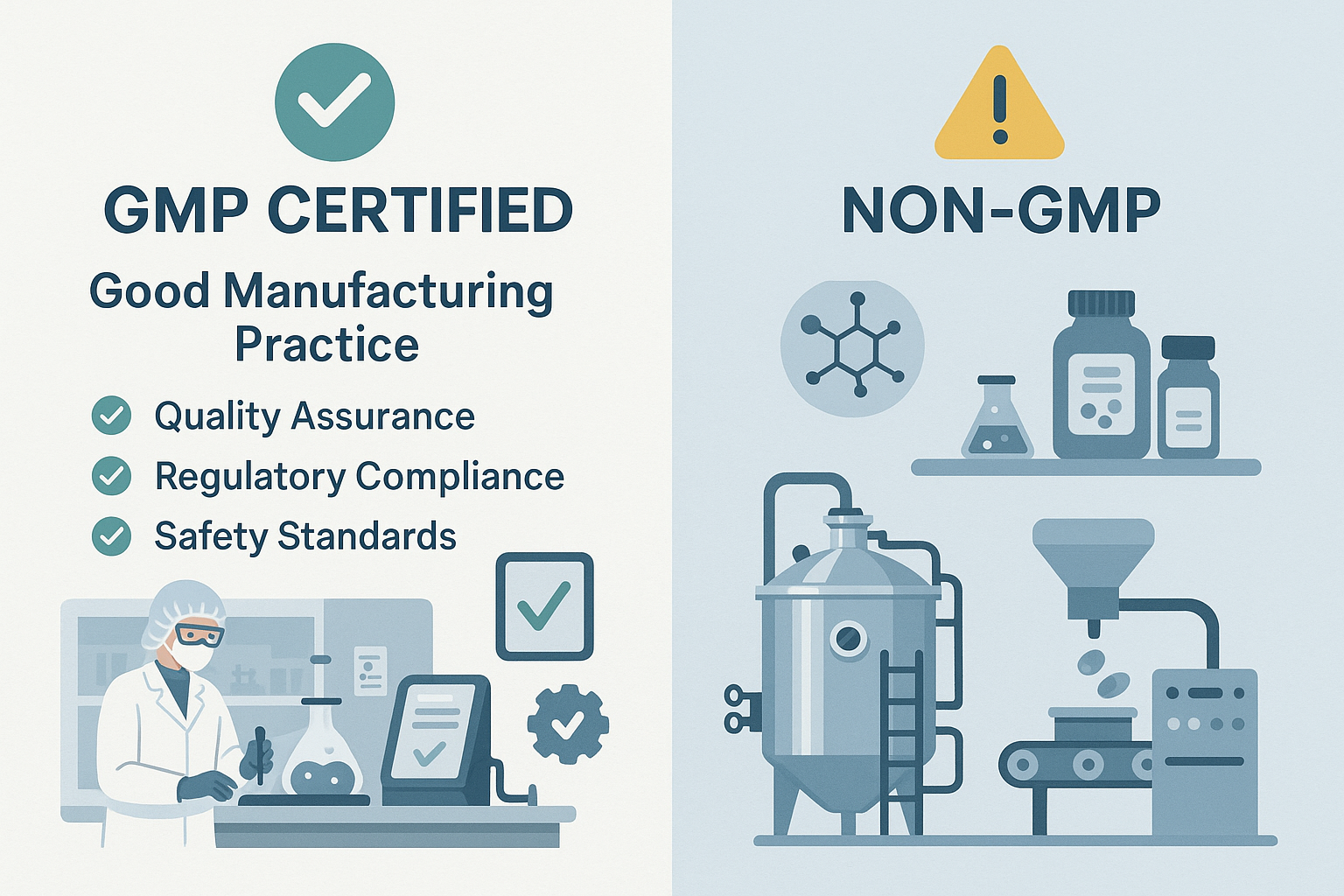 What Means Gmp Certified & Non GMP