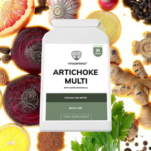 Vitadefence® Artichoke Multi | With Choline, Biotin & Botanicals – 60 Capsules