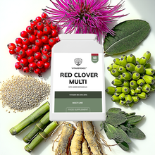 Vitadefence® Red Clover Multi | With Vitamin B6, Zinc, Sage & Siberian Ginseng – 60 Capsules