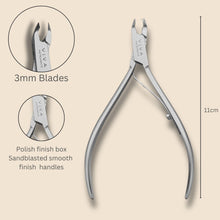 Cuticle Nipper Silver - 3mm Tip/Blades