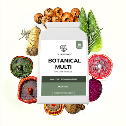 Vitadefence® Botanical Multi | With Grapefruit Seed, Zinc & Minerals – 60 Capsules