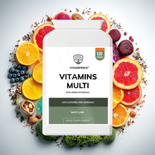 Vitadefence® Vitamins Multi | With Botanicals, Minerals & Live Cultures – 120 Capsules