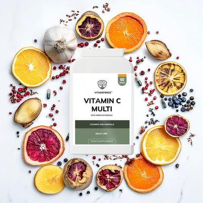 Vitadefence® Vitamin C Multi | With Botanicals & Minerals – 60 Capsules