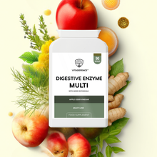 Vitadefence® Digestive Enzyme Multi | With Turmeric, Apple Cider Vinegar & Enzyme Blend – 90 Capsules