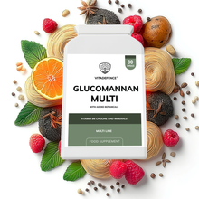 Vitadefence® Glucomannan Multi – Vitamin B6, Choline, Minerals & Botanicals – 90 Vegan Capsules