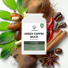 Vitadefence® Green Coffee Multi | With Chromium, Iodine & Botanicals – 60 Vegan Capsules