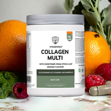 Vitadefence® Collagen Multi | Orange Flavour Powder with Glucosamine, Vitamins & Minerals – 415 g