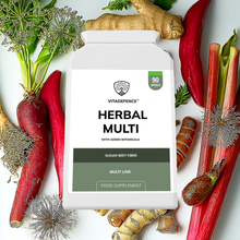 Vitadefence® Herbal Multi – Sugar Beet Fibre & Botanical Blend – 90 Vegan Capsules