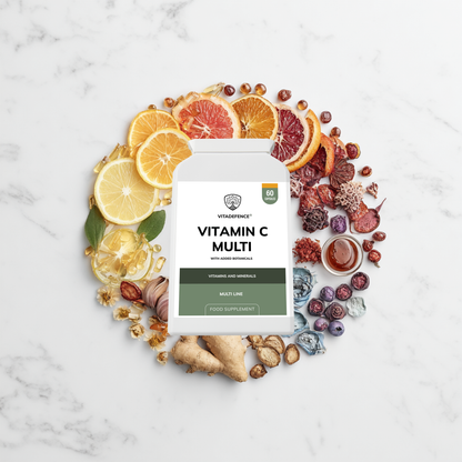 Vitadefence® Vitamin C Multi | With Botanicals & Minerals – 60 Capsules