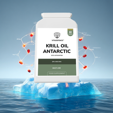 Vitadefence® Krill Oil Antarctic | 500 mg with EPA, DHA & Astaxanthin – 60 Softgels