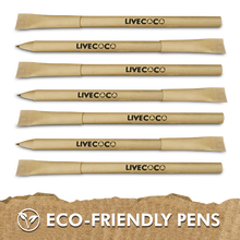 Paper Ballpoint Pens - 24 Pack