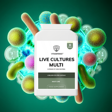 Vitadefence® Live Cultures Multi | 8 Strains, 4 Billion CFU – 30 Capsules