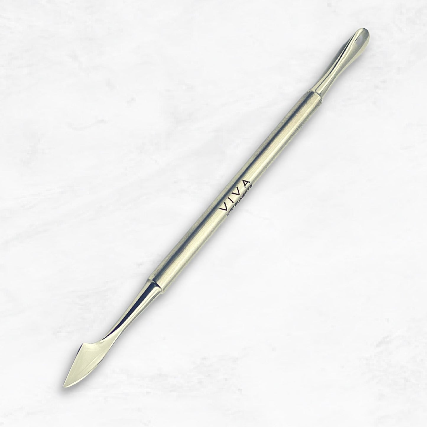 Cuticle Pusher & Scraper - SILVER