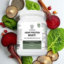 Vitadefence® Hemp Protein Multi | Plant-Based Protein Powder with Fruits, Herbs & Vegetables – 500 g