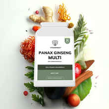 Vitadefence® Panax Ginseng Multi | With Botanicals, Vitamins & Minerals – 60 Capsules