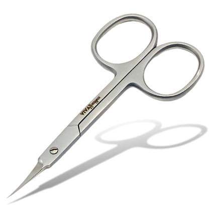 Cuticle Nail Scissors - 9.5cm Slightly Curved