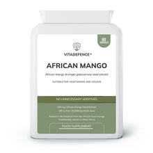 Vitadefence® African Mango | Pure Seed Extract 18,000mg Equivalent – 60 Capsules