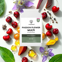 Vitadefence® Passion Flower Multi | With Montmorency Cherry, Chamomile, Ashwagandha & Magnesium – 60 Capsule